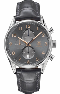 Tag Heuer Carrera Grey Dial Chronograph Men's Luxury Watch CAR2013.FC6313