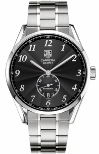 Tag Heuer Carrera Heritage Calibre 6 Black Dial Men's Watch WAS2110.BA0732
