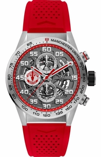 Tag Heuer Carrera Manchester United Special Men's Watch CAR201M.FT6156