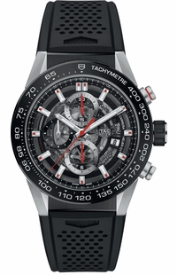 Tag Heuer Carrera Skeleton Black Dial Automatic Men's Watch CAR201V.FT6087
