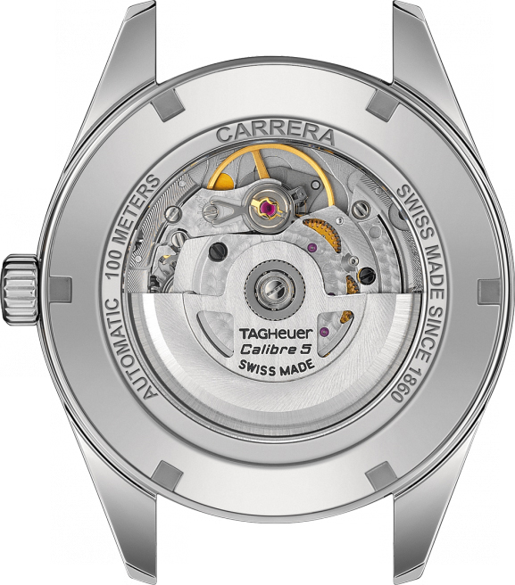 Orologio TAG Heuer WAR201B.BA0723 - Automatico, Cassa E Bracciale In Acciaio, Quadrante Bianco, 100m