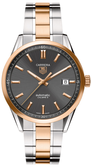 tag heuer carrera 18k gold automatic watch