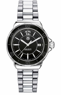 Tag Heuer Formula 1 Black Dial Steel Women's Watch WAH1210.BA0852