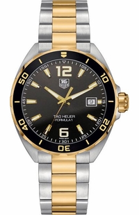 Tag Heuer Formula 1 Black Dial Two-tone Men's Watch WAZ1121.BB0879