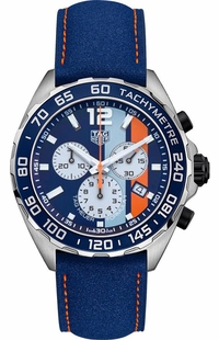 Tag Heuer Formula 1 Gulf Racing Limited Edition Watch CAZ101N.FC8243