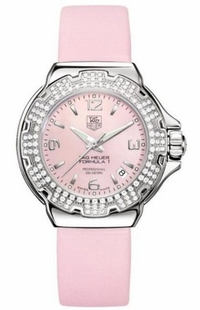 Tag Heuer Formula 1 Pink Dial Ladies Watch WAC1216.BC0841