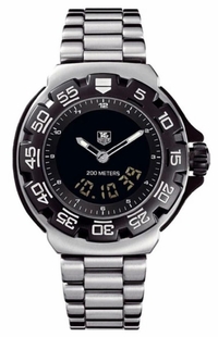 Tag Heuer Formula 1 Stainless Steel Black Dial Men's Watch CAC111D.BA0850