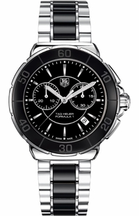 Tag Heuer Formula 1 Steel & Black Ceramic 41mm Unisex Watch CAH1210.BA0862