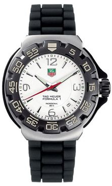 Tag Heuer Formula 1 White Dial Watch WAC1111.BT0705