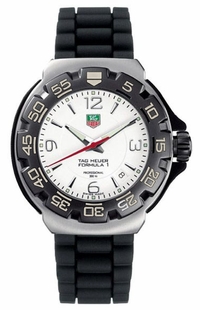 Tag Heuer Formula 1 White Dial Watch WAC1111.BT0705