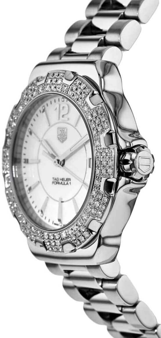 WAH1218.BA0852 TAG Heuer Formula One Womens 37mm Diamond Quartz Luxury