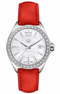 TAG Heuer Formula 1 Women's Red Strap Watch WBJ131A.FC8250