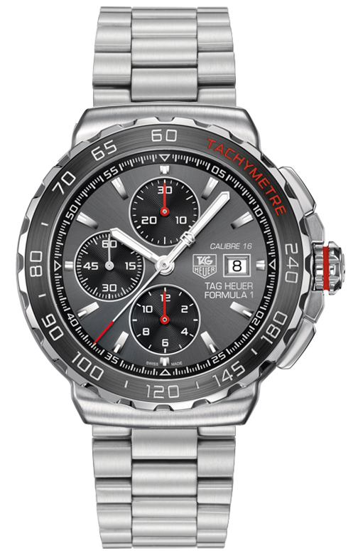 Tag Heuer Formula 1 Calibre 16 CAU2011-0 44mm Stainless Steel Chrono Watch Tag Heuer Formula 1 Calibre 16 CAU2011-0 44mm Stainless  main image 2