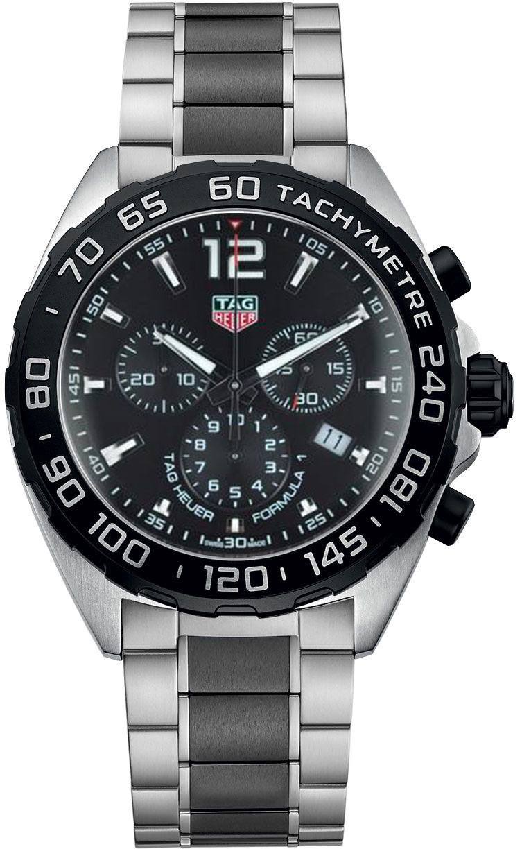 TAG Heuer クロノグラフ ブラック 腕時計 CAZ1010 CAZ1010.BA0843 TAG Heuer Formula 1 Black Dial Men's Watch Sale Price