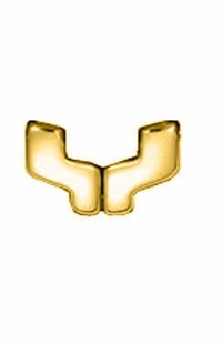 Tag Heuer Link 14mm Yellow Gold Link BD0559