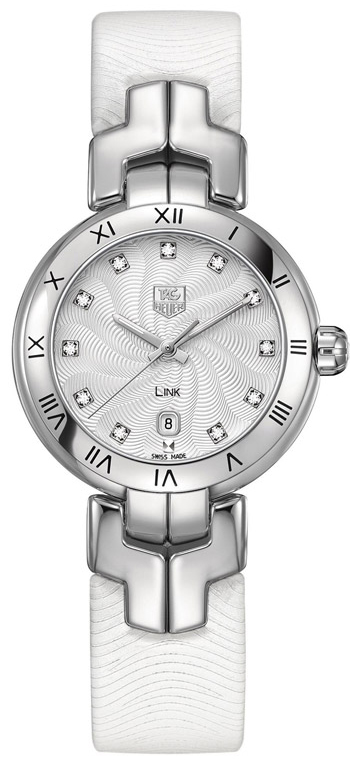 Tag Heuer Link WAT1411 29mm Steel Quartz White Diamond Dial Ladies Watch TAG Heuer Link Women main image 4