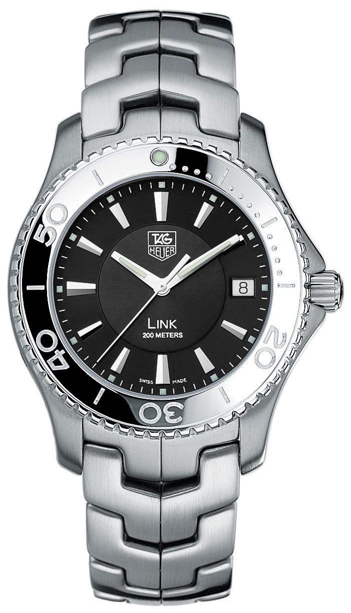 WJ1110.BA0570 TAG Heuer Link Black Quartz Mens Watch