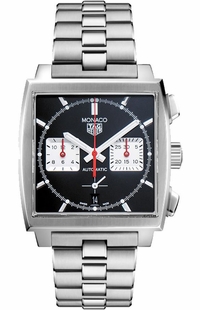 Tag Heuer Monaco Black Dial Men's Watch CBL2113.BA0644