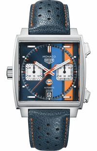 Tag Heuer Monaco Blue Dial Men's Watch CAW211R.FC6401