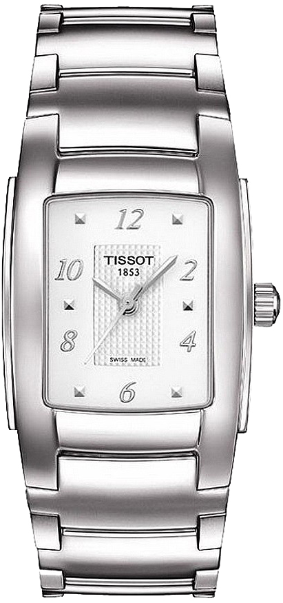 T073.310.11.017.00 Tissot T10 - White Dial - Steel Quartz Womens Watch