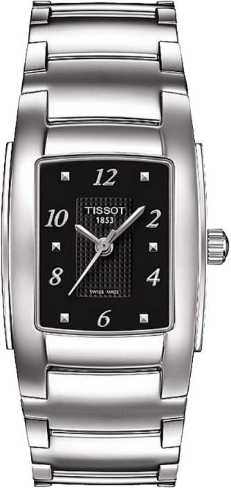 T10 Tissot T073.310.11.057.00 Black Stud Dial Quartz Ladies Watch