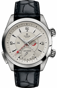 Tudor Heritage Advisor 42mm Men's Alarm Watch M79620T-0003