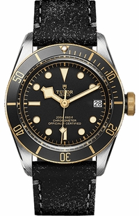 Tudor Heritage Black Bay S&G Black Dial Men's Watch M79733N-0007