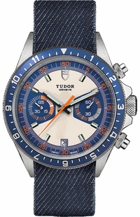 Tudor Heritage Chrono Automatic Men's Watch M70330B-0004-BLUE-JEAN