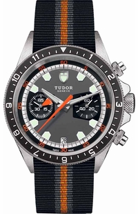 Tudor Heritage Chrono Grey Dial Men's Watch M70330N-0004