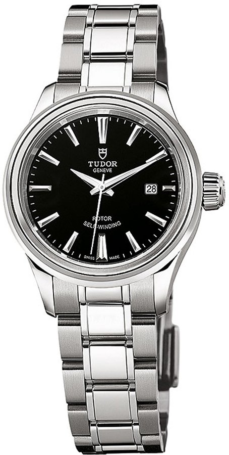 【 TUDOR 】 Style Automatic Black Dial Ladies Watch Tudor Style Swiss Automatic Black Dial Ladies Watch Tudor