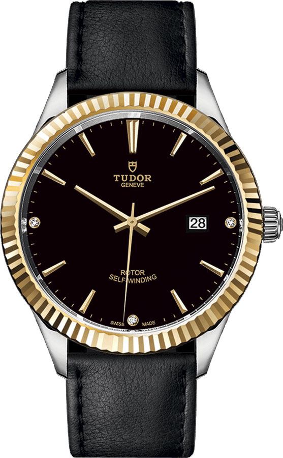 【 TUDOR 】 Style Automatic Black Dial Ladies Watch Tudor Style Automatic Black Dial Ladies Watch 12103-0003