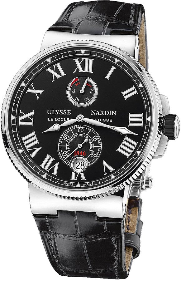 1183-122/42 V2 Ulysse Nardin Marine Chronometer 45mm Men's Watch