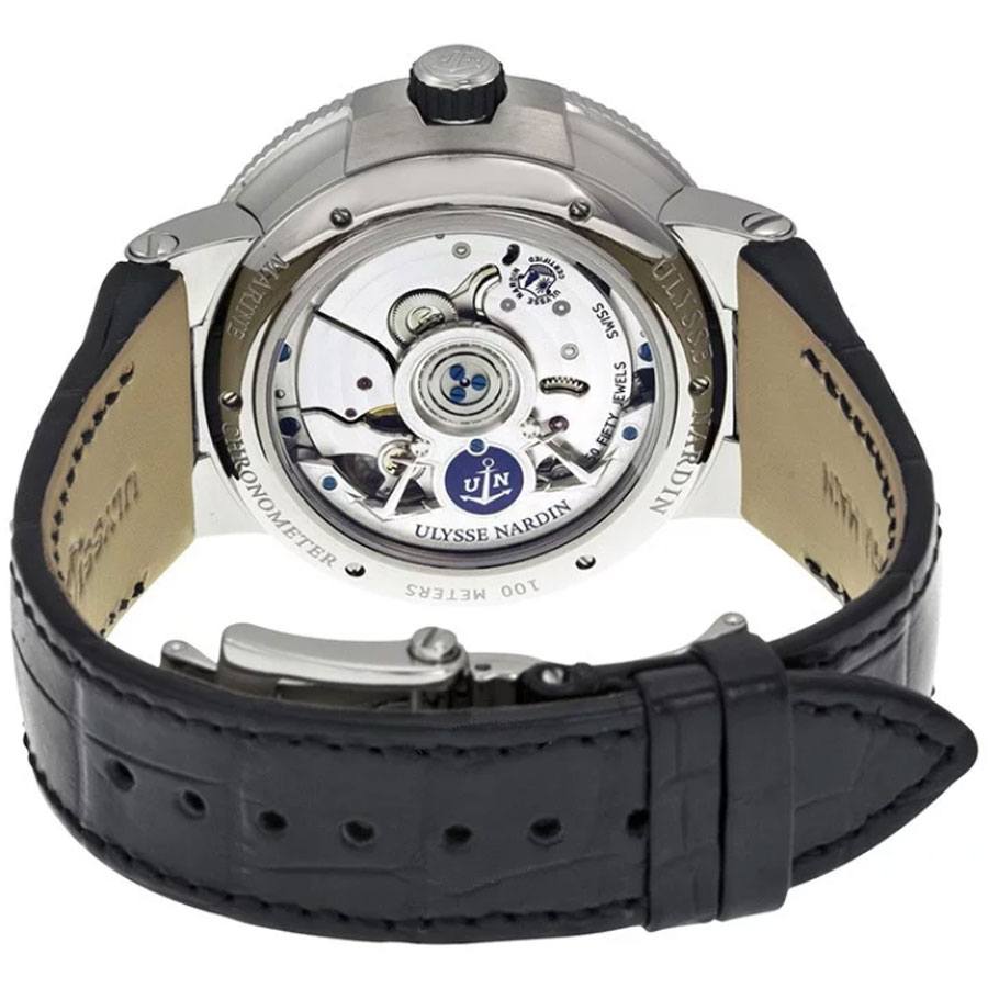 1183-126/42 Ulysse Nardin Marine Chronometer Manufacture - Black