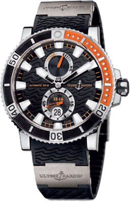 263-90-3/92 Ulysse Nardin Maxi Diver Titanium Black Dial Mens