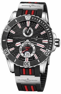 Ulysse Nardin Maxi Marine Diver Black Dial Men's Watch 263-10-3R/92