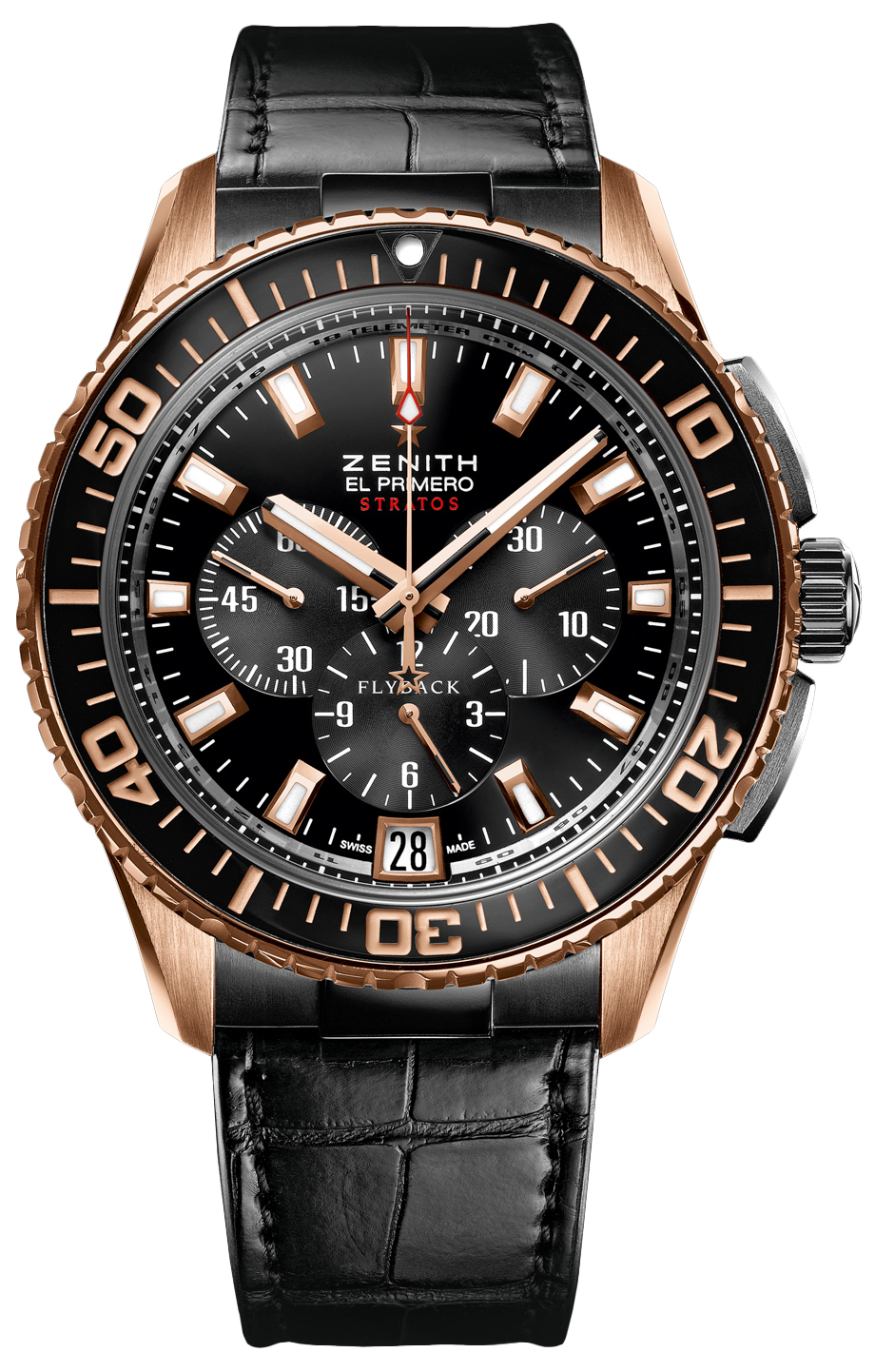 86.2060.405/23.C714 Zenith El Primero Stratos Flyback Automatic