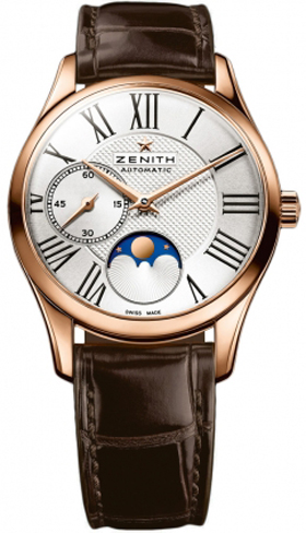 Zenith Elite Ultra Thin Lady Moonphase Silver