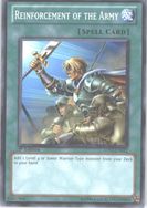 5DS3-EN022 REINFORCEMENT OF THE ARMY Common Yugioh Card