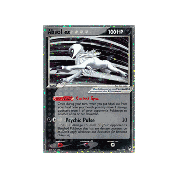ABSOL EX Rare Holofoil Pokemon EX Power Keepers Card # 92