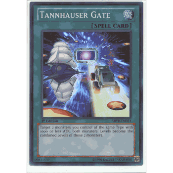 ABYR-EN053 TANNHAUSER GATE Super Rare Yugioh Abyss Rising Card