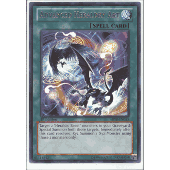 ABYR-EN055 ADVANCED HERALDRY ART Rare Yugioh Abyss Rising Card