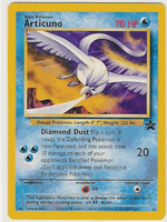 ARTICUNO Pokemon Black Star Promo Card # 22 From the Pokémon The Movie 2000 - Click to enlarge