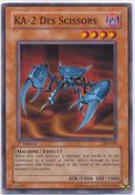 AST-EN019 KA-2 Des Scissors Yugioh Ancient Sanctuary Short Print Card