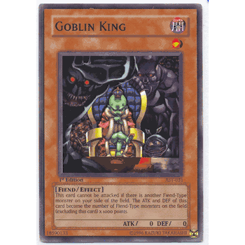 AST-EN031 Goblin King Yugioh Ancient Sanctuary Common Card