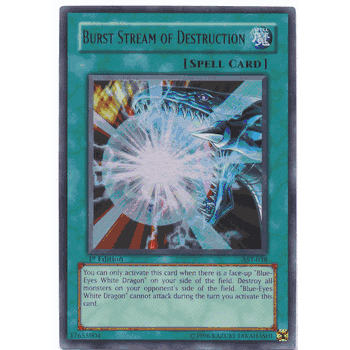 AST-EN038 Burst Stream of Destruction Yugioh Ancient Sanctuary Ultra Rare Card