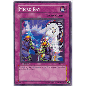 AST-EN047 Microp Ray Yugioh Ancient Sanctuary Common Card