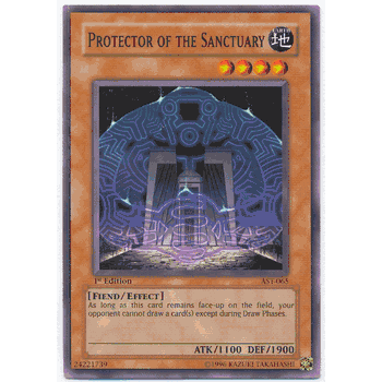 AST-EN065 Protector of the Sanctuary Yugioh Ancient Sanctuary Common Card