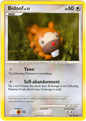 pokemon bidoof card | XYPrimal Clash The item may be similar but not exactly the same as the image (e.g Pokmon Card Database - POP