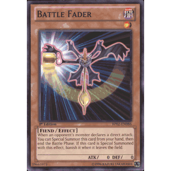 BP02-EN086 BATTLE FADER Yugioh Battle Pack 2: War of the Giants Single Card