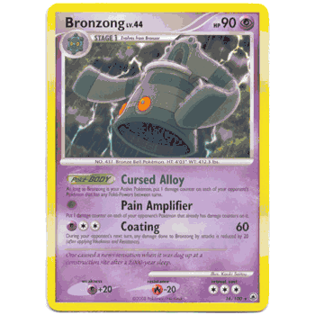 BRONZONG LV.44 Pokemon Majestic Dawn Rare Card # 16